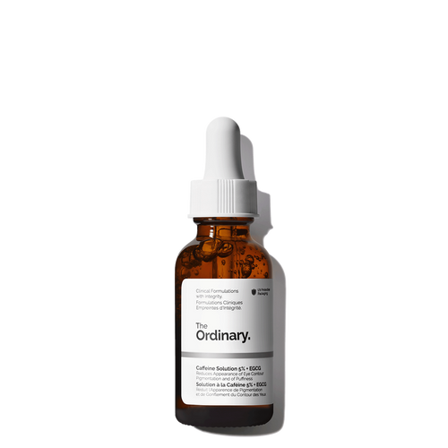 The Ordinary Caffeine Solution 5% + EGCG to target the look of dark circles and puffiness